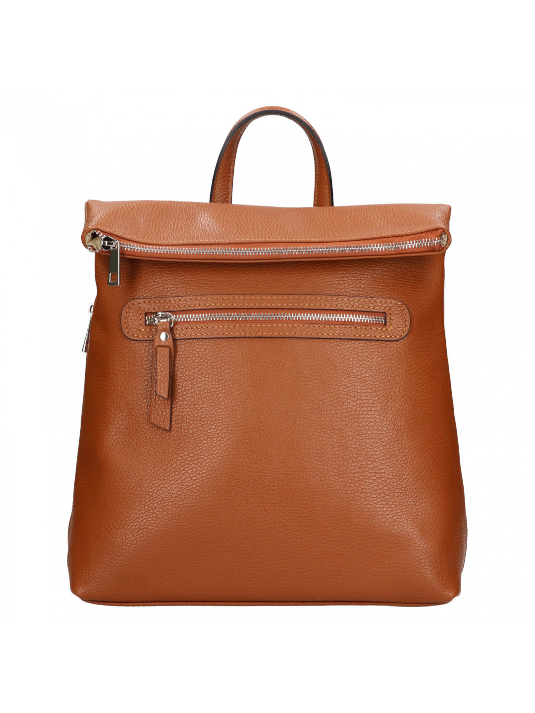 Dámský kožený batoh Italia Korra – koňak